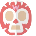 Mil Mascaras Style Mask SVG Icon